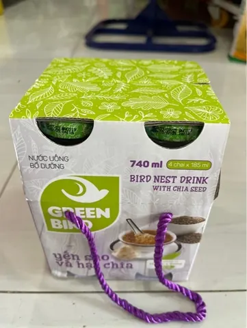 YẾN SÀO HẠT CHIA hộp 4 chai ( 185x4)