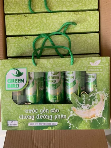 Yến greenbird 240ML xách 5LON