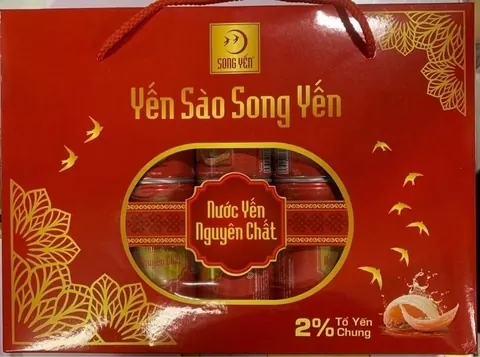 Yến sào Song Yến nguyên chất 2% hộp 6 lon x 190ml