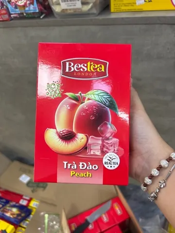 Trà hòa tan vị đào
