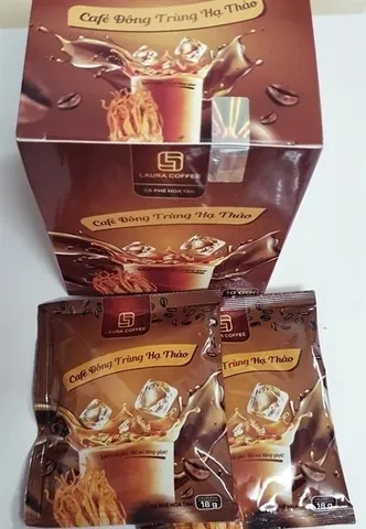 Cà phê Đông trùng hạ thảo Laura coffee Laura Sunshine Nhật Kim Anh