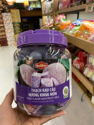 THẠCH RAU CÂU KHOAI MÔN 1KG