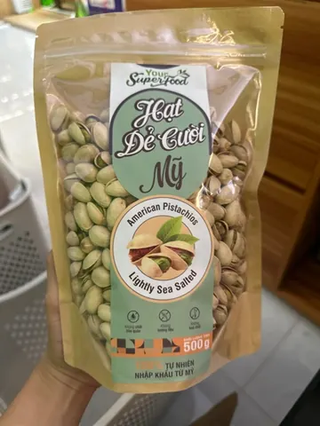 Hạt Dẻ Cười Mỹ Your Super Food Túi 500G
