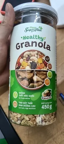 HEALYTHY GRANOLA VỊ NGUYÊN BẢN 450G