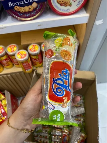 Bánh pía mini lá dứa
