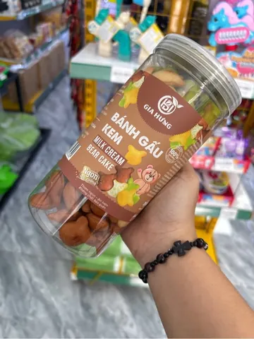 Bánh gấu kem Gia Hưng 400g