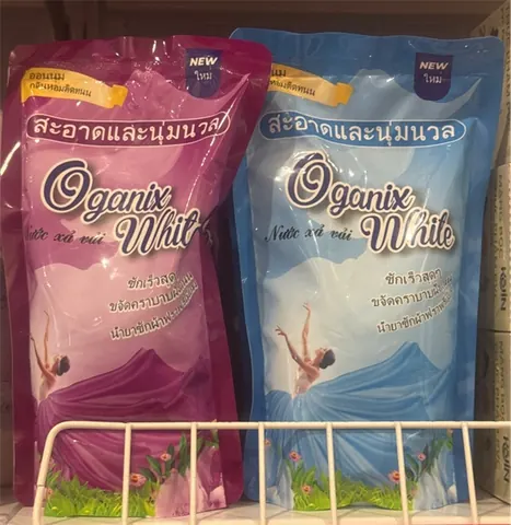 Nước xả vải organix white 500ml