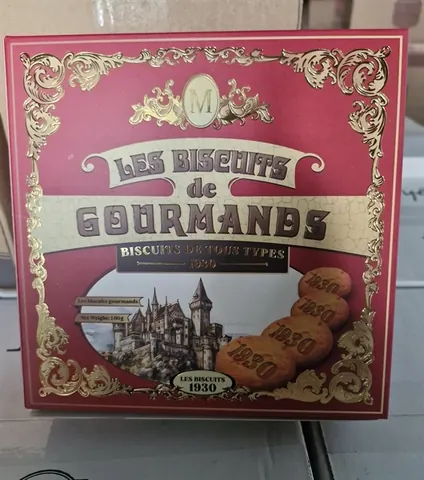Bánh quy bơ 1930 maishe hộp giấy 180g đỏ