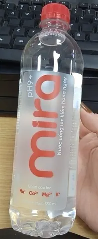 Nước ion Kiềm Mira 550ml