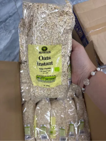 Yến mạch Đức hafer flockken 500g