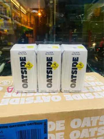 Sữa yến mạch Vị Nguyên bản oatside 200 ML