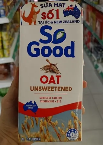 Sữa yến mạch sogood 1L