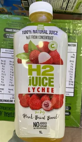 NƯỚC ÉP H2 JUICE LYCHEE 1,25L