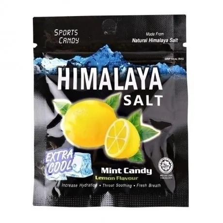 Kẹo ngậm Bạc Hà Hương chanh muối the mát HIMALAYA SALT extra cool (Lẻ)