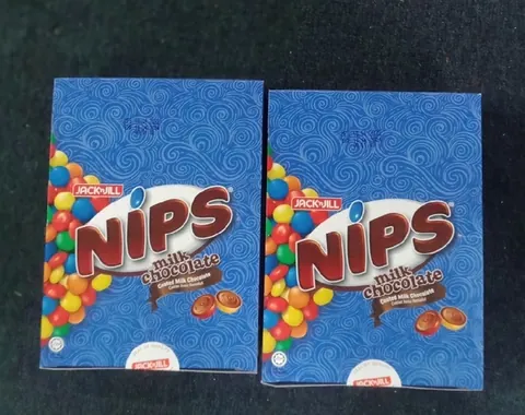 SOCOLA NIPS JACK'NJILL MILK CHOCOLATE 30G X 24 GÓI