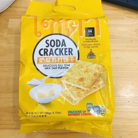 Bánh Soda Crackrer gói vàng