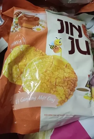 BÁNH GẠO JIN JU vị mật ong