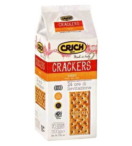 Bánh Crich Non Salati Vị Mặn Gói Vuông 500g
