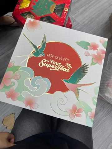 Hộp quà tết Anh Đào Vàng Your SuperFood
