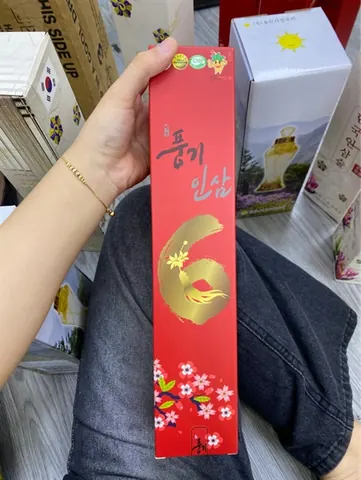 Rượu nhân sâm trai đỏ