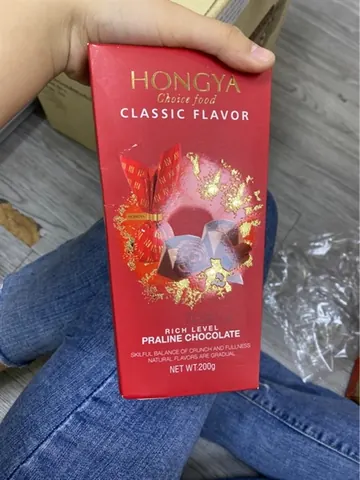 Socola hongya hộp đỏ 200g