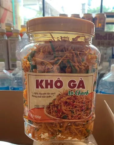Khô Gà Lá Chanh 500g