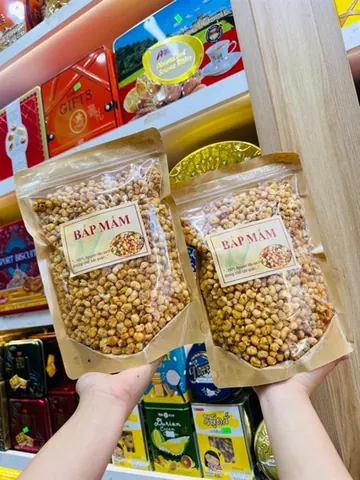 Bắp mắm tỏi 500gr