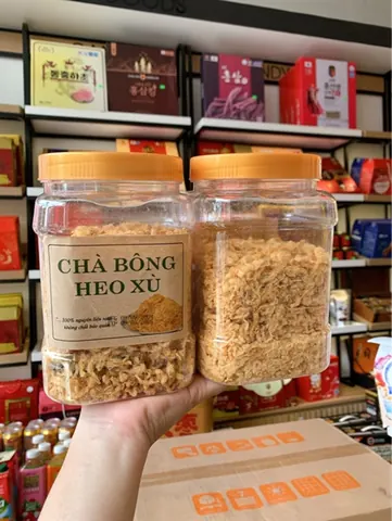 Chà Bông Heo Xù Hũ 500gr